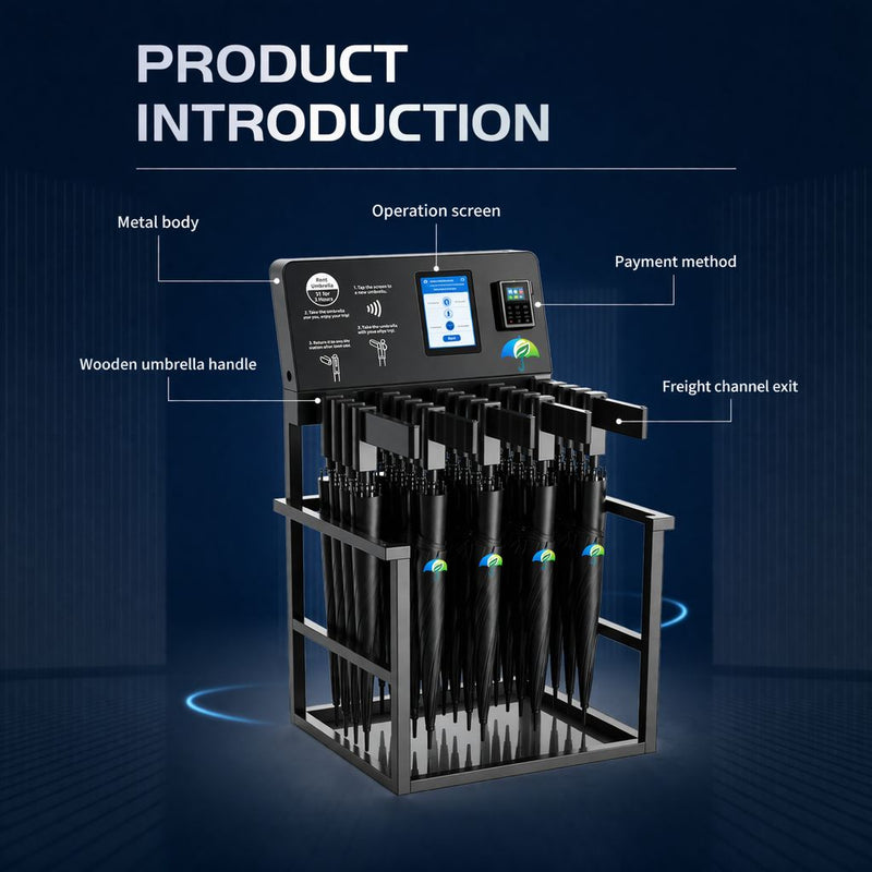 EcoUmbrix Smart Umbrella Station