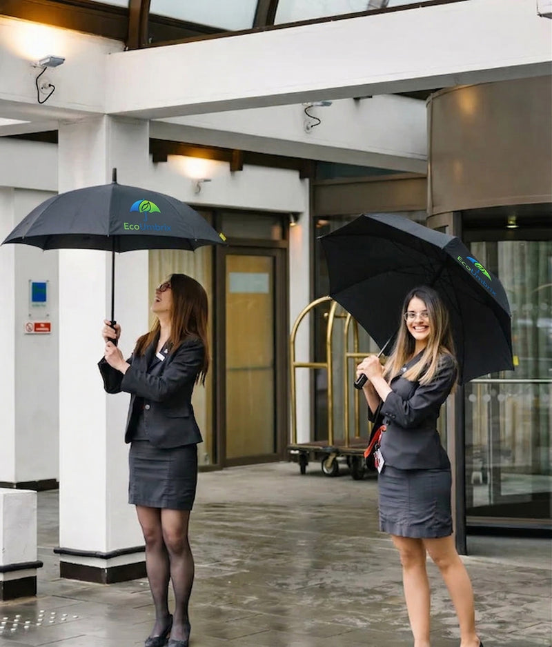 User Uses the Umbrella