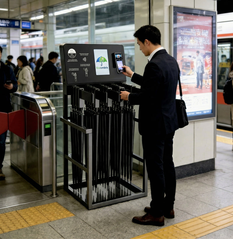 User Approaches the Station